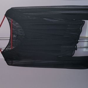 Express Black Corset Sheer top.